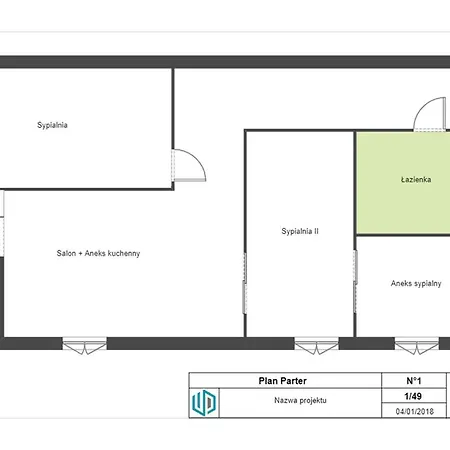 Apartment Jagiellonska 34 *